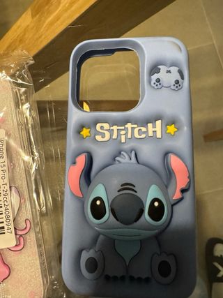 Fundas iPhone 15 Pro Lilo y Stich Disney