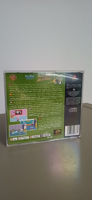 Plucky's Big Adventure PS1 PAL RARO