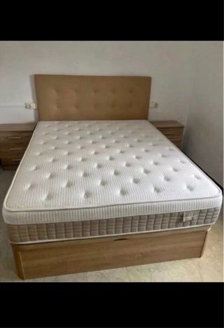 Base Cama con Colchón