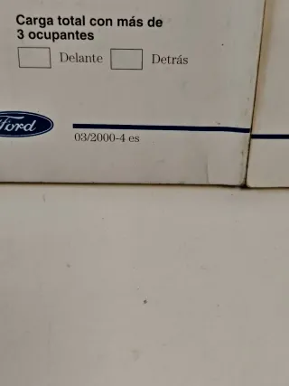 Manual Propietario Ford Focus