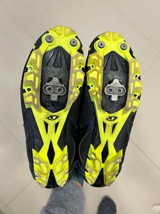 Zapatillas Ciclismo Giro Carbide Negro/Amarillo