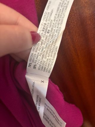 Cardigan Zara Rosa Talla M