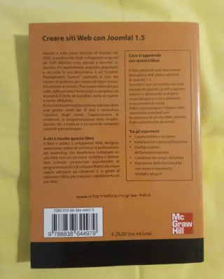 Mc Graw Hill | Creare siti web con Jomla 1.5