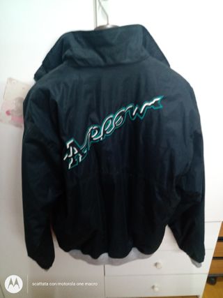 Giubbotto Blu con interno Bordeaux