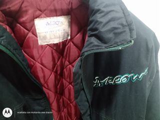 Giubbotto Blu con interno Bordeaux