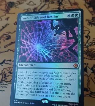 CARTA MAGIC FOIL - WEB OF LIFE AND DESTINY