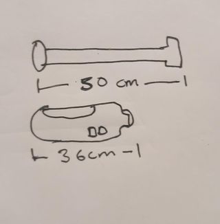 Batidora de Brazo - Triturador VEVOR 50cm