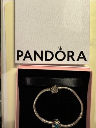 Pulsera Pandora Marvel (19 cm) + charm iron man