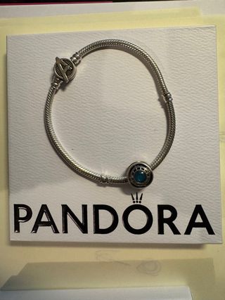 Pulsera Pandora Marvel (19 cm) + charm iron man