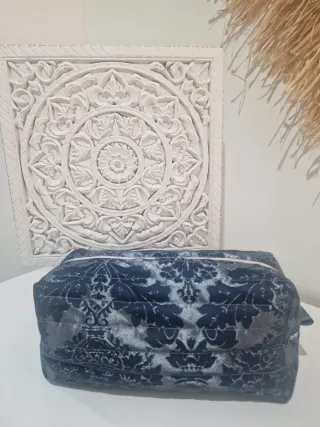 Neceser Fallero Azul y plata