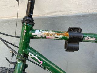 Bicicleta Montaña Vintage Verde con candado U