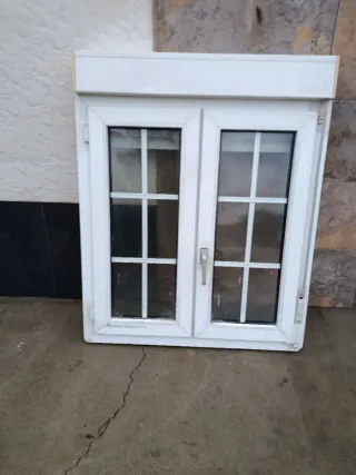 Ventana PVC doble hoja
