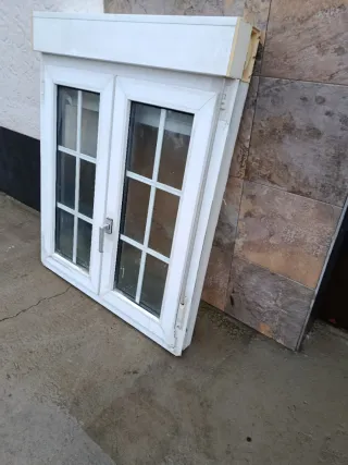 Ventana PVC doble hoja