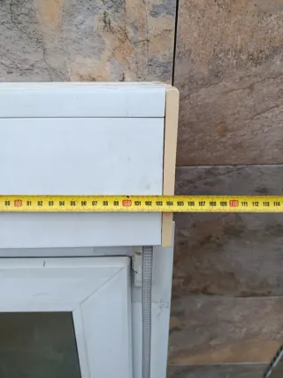 Ventana PVC doble hoja