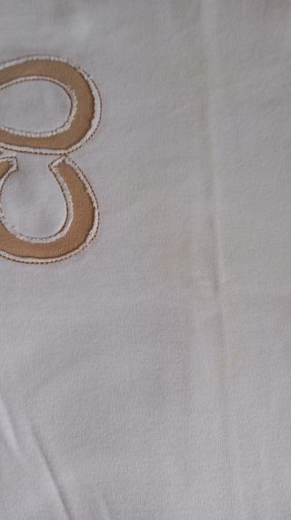 Blusa El Caballo Beige y Blanca