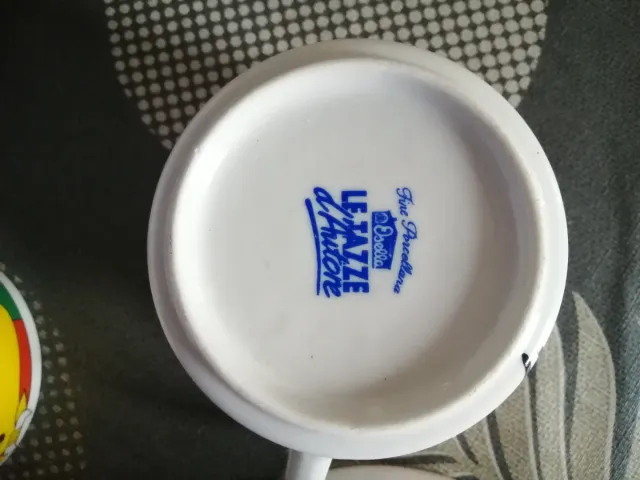 Tazze da latte " Le Tazze d'Autore"Osella Vintage