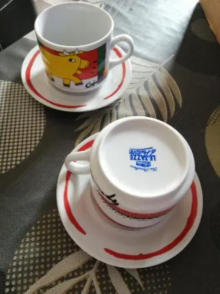 Tazze da latte " Le Tazze d'Autore"Osella Vintage