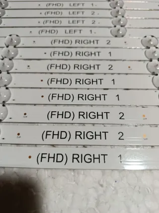 (121) Tiras LED Retroiluminación TV 6916L