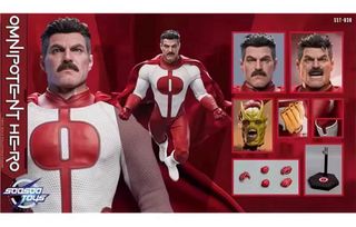 Figuras Omni-Man e Invencible Soosootoys