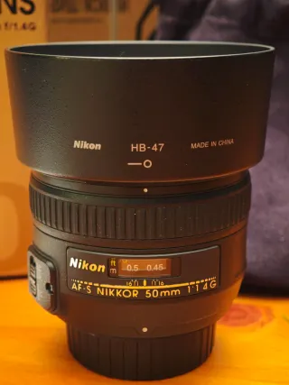 Objetivo Nikon AF-S NIKKOR 50mm f/1.4G