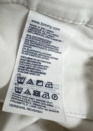 Jeans Tommy Hilfiger Bianchi Donna