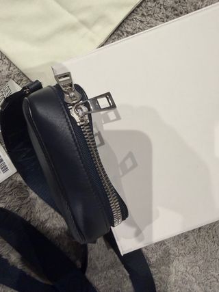 Bolso Loewe Vertical Crossbody Azul Original