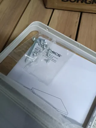 Juego 4 Estantes Cocina SONGMICS Bambú