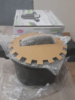 Olla a presión GSW Gourmet Nero 6L