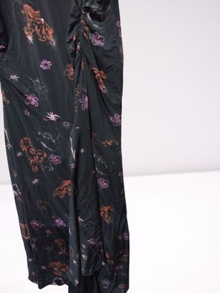 Vestido Bimba y Lola estampado gráfico largo