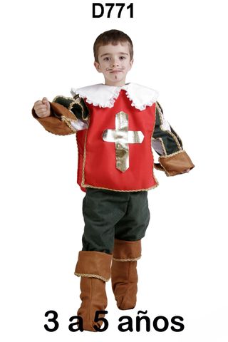 Disfraz Espadachín T-1 (3-5 años)