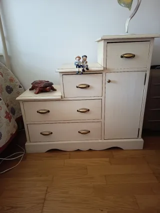 Mesilla escalera madera original