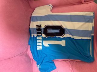 Camiseta Maradona 10 Nueva Sin Estrenar