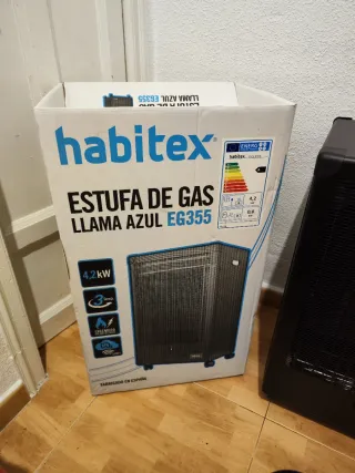 Estufa Gas Llama Azul Triple Protección