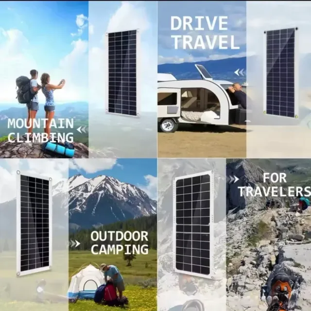 Panel solar de hasta 1000W  carga baterías NUEVO