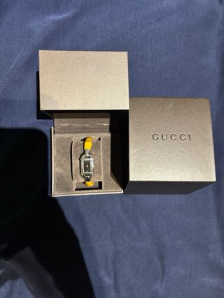 Orologio Gucci in Bambù Argento