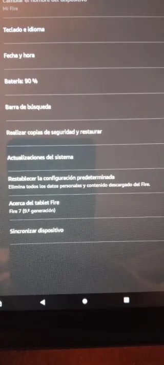 Amazon Fire 7 Tablet Negra