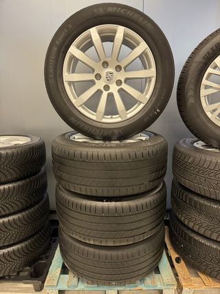 4 Llantas Porsche 19" con neumáticos MICHELIN