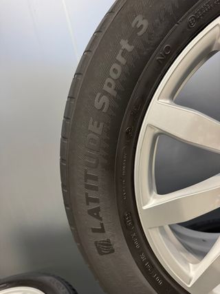 4 Llantas Porsche 19" con neumáticos MICHELIN