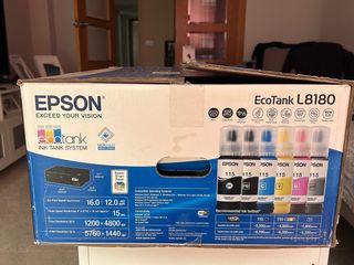 Impresora Epson EcoTank L8180 Negra