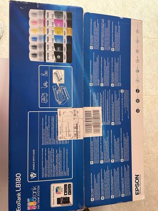 Impresora Epson EcoTank L8180 Negra