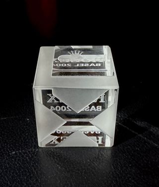 paperweight Rolex Basel 2004