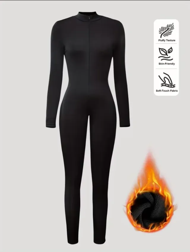 Mono deportivo mujer negro