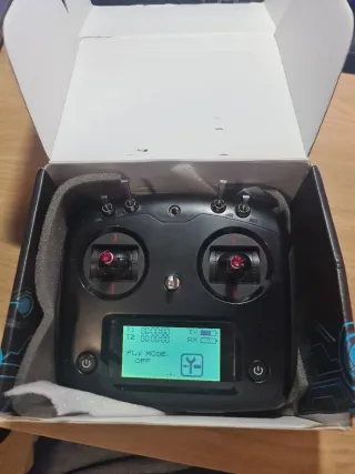 Emisora Flysky FS-16S 2.4 GHz Negra