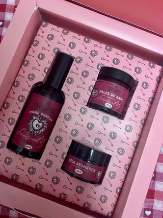 Pack sensual Mi Rebotica, vela,sales y ambientador
