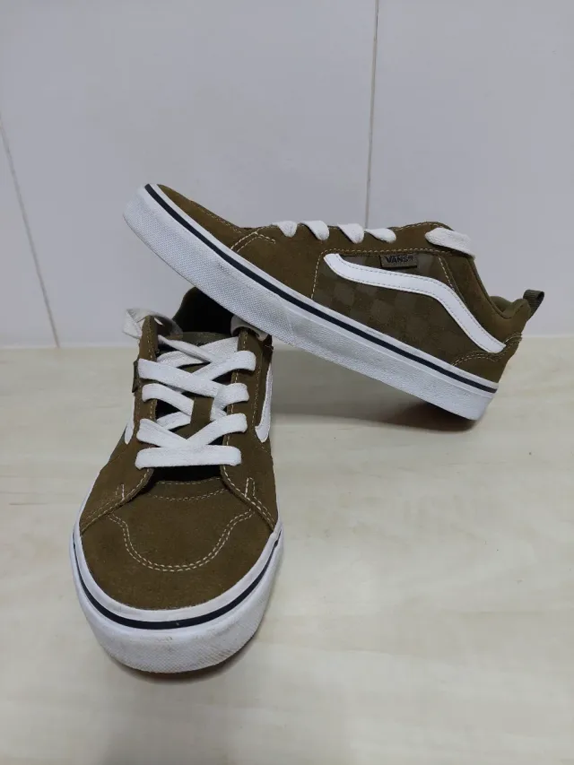 Zapatillas Vans Filmore Verde y Blanco T38