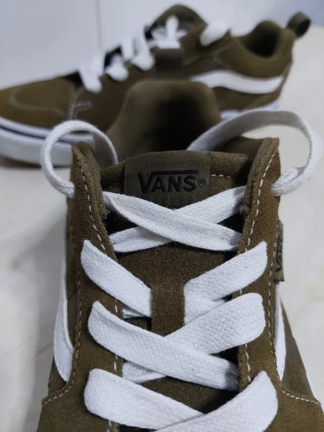 Zapatillas Vans Filmore Verde y Blanco T38