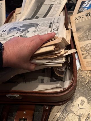 Mas de 250 periodicos antiguos expo 92 abc