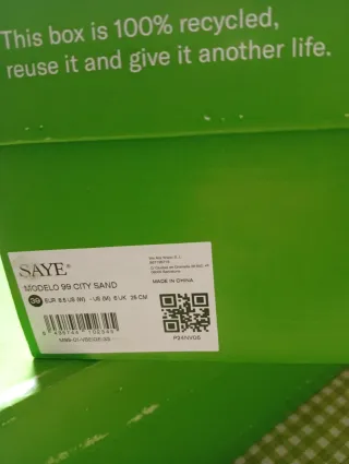 Zapatillas Saye 41 City Sand