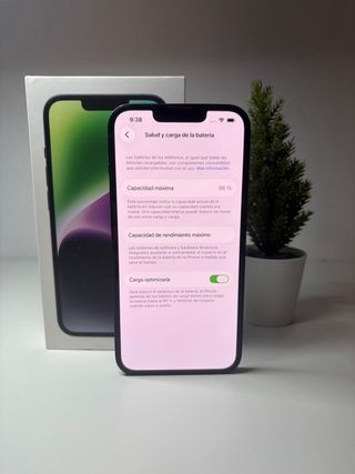 iPhone 14 86% Batería 128GB Azul Medianoche