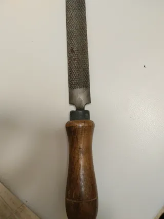 Lima antigua para madera